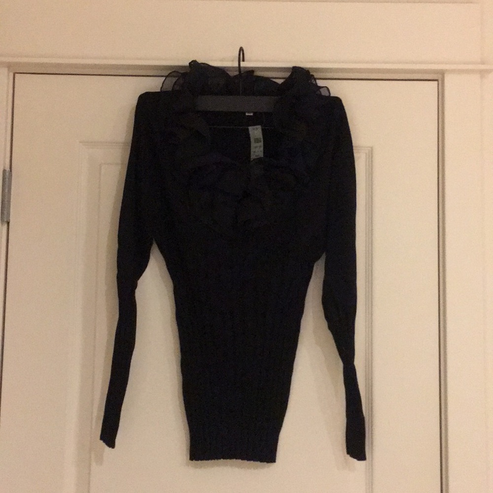 Black sweater